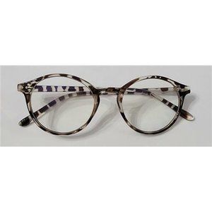 Custom Eyes Tortoiseshell Frame Round 1.0 Reading Nerd Glasses Readers A1 84717